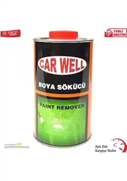 Car Well Boya Sökücü 1 kg: Güçlü ve Güvenilir Boya Temizleme Çözümü