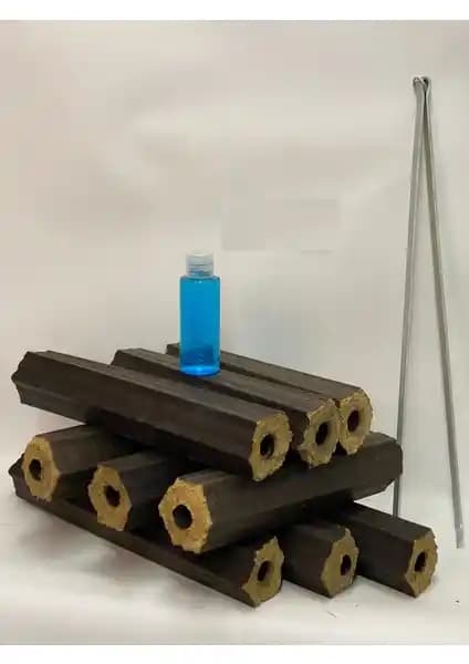 Ceren Mangal Şömine ve Soba İçin Doğal Briket Odun Ürünleri Yüksek Enerji ve Güvenli Kullanım ile