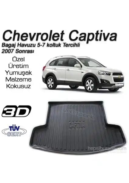 Chevrolet Captiva İçin Uygun Bagaj Havuzu Paspası Detaylı İnceleme ve Kullanım Tavsiyeleri