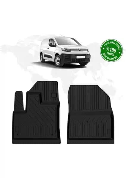 Citroen Berlingo 2019 ve Sonrası İçin Havuzlu Paspas Seti Yüksek Dayanıklılık ve Kolay Temizlik