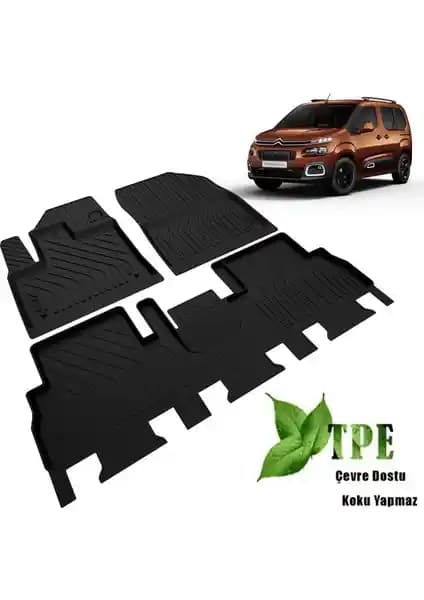 Citroen Berlingo İç Temizliği ve Koruması İçin Dayanıklı Havuzlu Paspas Ürünü