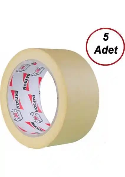 Dayson 5 Adet Maskeleme Bandı Seti Profesyonel ve Dayanıklı Boya Uygulamaları İçin