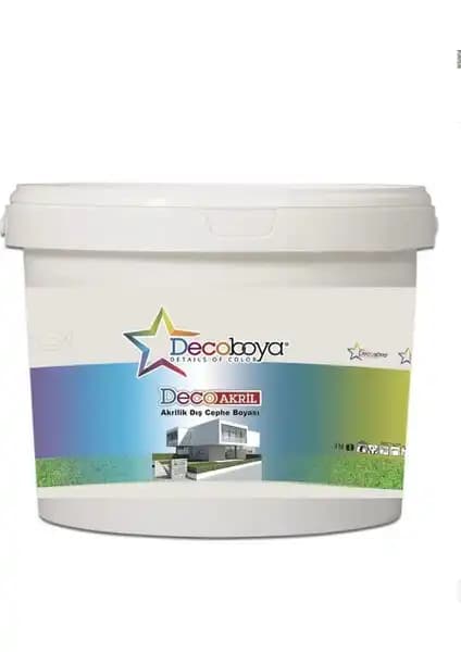 Decoboya Deco Akril Akrilik Dış Cephe Boyası: Dayanıklı ve Estetik Çözümler