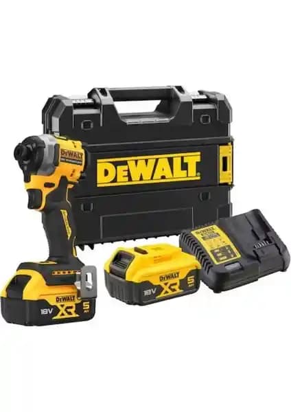 Dewalt DCF850P2T 18V 5.0Ah Li-ion Darbeli Tornavida Performans ve Dayanıklılık İçin Uygun