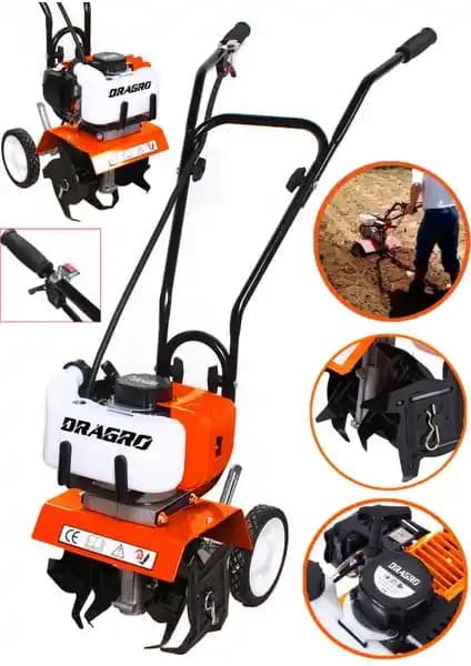 Dragro Alman Pro 4x4 9.9 Hp Çelik Şanzumanlı Benzinli Çapa Makinesi Özellikleri ve Kullanım Rehberi