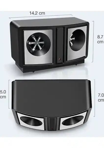 Dualpest AN 319 Ultrasonik Fare Kovucu ile Kimyasal İçermeyen Güvenli Haşere Koruma