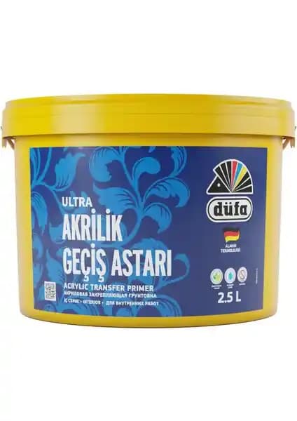 Düfa İç Cephe Ultra Akrilik Geçiş Astarı: İç Mekan Boyama ve Uygulama Rehberi