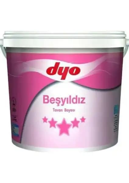 Dyo Beşyılz Tavan Boyası Beyaz 10 kg İç Mekan Dekorasyon ve Dayanıklılık Sağlar