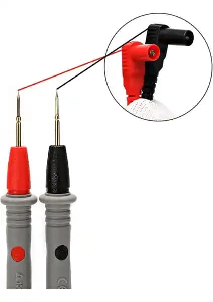 Elektromall Ölçü Aleti Probu 1000V 10A 110CM Iğne Uçlu Güvenilir Elektrik Ölçüm Çözümü