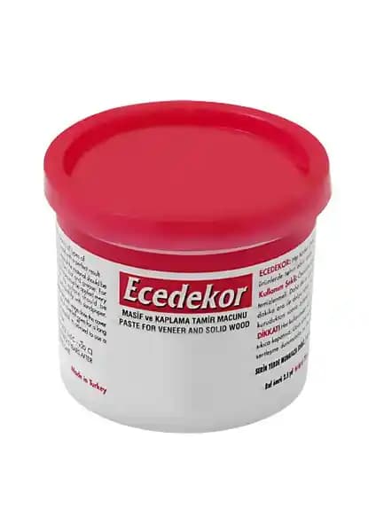 Emce Dekor Ece Dekor Beyaz Tamir Macunu 200 Gram Yüzey Onarımı ve Düzgünleştirme İçin