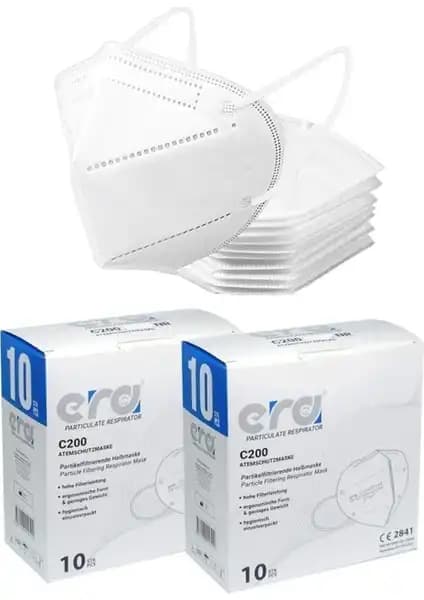 Era C-200 N95 Ventilsiz Solunum Maskesi: Güvenli ve Konforlu Koruyucu Maske