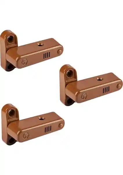 Eym 3 Adet Alarmlı PVC Kapı ve Pencere Güvenlik Kilidi Yüksek Güvenlik ve Kolay Kullanım