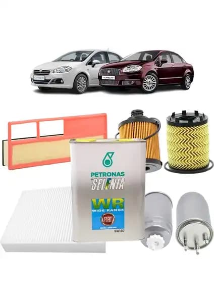 Fiat Linea 4Plus Filtre Bakım Seti ile Motor Performansını Koruma ve Uzun Ömür