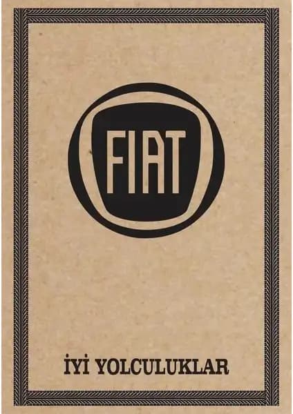 Fiat Uyumlu Yüksek Kalite Oto Paspas Kağıdı Estetik ve Dayanıklı Tasarım