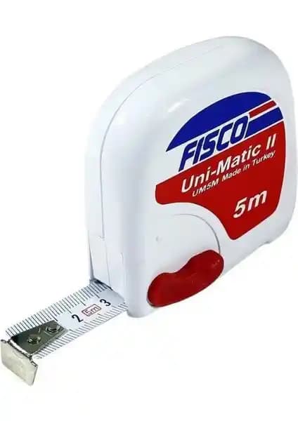 Fisco 5 Metre Şerit Metre: Dayanıklı ve Okunabilir Ölçüm Aracı Özellikleri