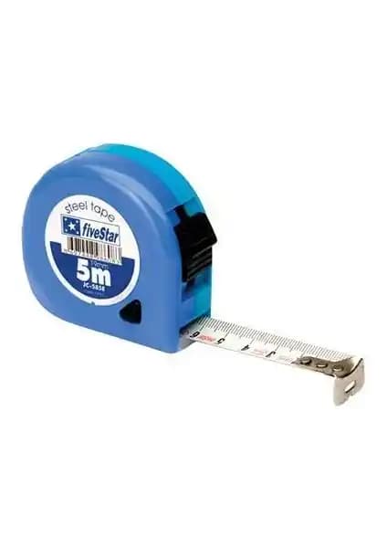 Fivestar 5*19 Standart Şerit Metre İnşaat ve Tadilat İçin Dayanıklı ve Ergonomik Tasarım