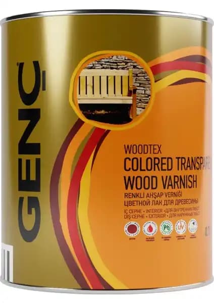 Genç Renkli Ahşap Vernik 0010 Naturel 0.75 l - Dayanıklı ve Estetik Ahşap Koruma Çözümü