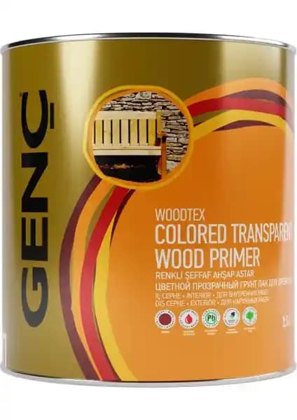 Genç Renkli Şeffaf Ahşap Astar 0010 Naturel 2.5 L - Dayanıklı ve Çok Yönlü Ahşap Koruma