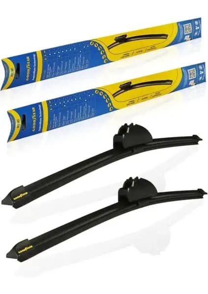Goodyear Honda Civic için 2'li mikrofiber silecek takımı yüksek performans ve dayanıklılık