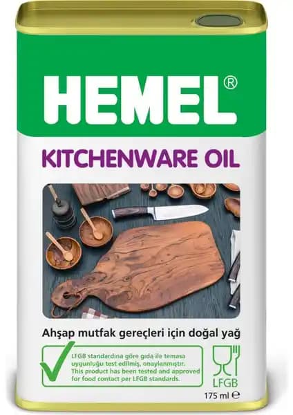 Hemel Kitchenware Oil ile Ahşap Mutfak Gereçlerinin Doğal Bakımı ve Korunması