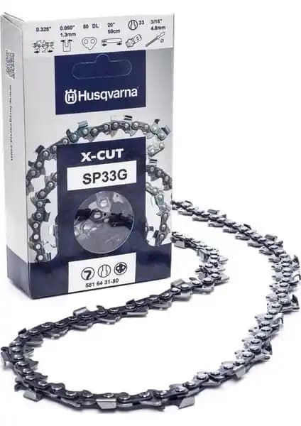 Husqvarna 3.25 X Cut 36 Diş Motor Zinciri: Dayanıklı ve Yüksek Performanslı Kesim Çözümü