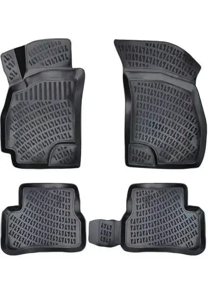 Hyundai Accent Admire 2000-2005 İçin Uygun 3D Havuzlu Siyah Paspaslar Kalite ve Koruma Sunar