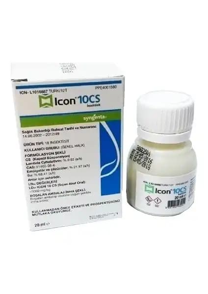 Icon 10 Cs Genel Haşere Giderici 20 ml ile Uzun Süreli Haşere Kontrolü Sağlayın