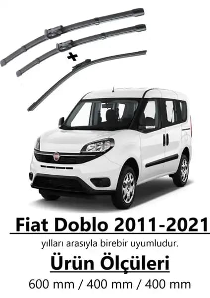 Inwells Fiat Doblo 2011-2021 Ön ve Arka Silecek Takımı Güçlü Temizlik Çözümü