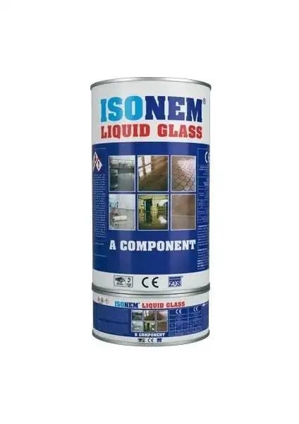 İsonem Liquid Glass Şeffaf Sıvı Cam 2 kg Yüzey Koruma ve Dekorasyon Çözümü