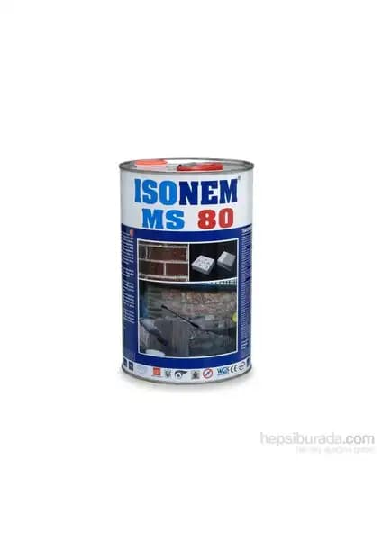 İsonem MS 80 Dış Cephe Şeffaf Su İtici: Dayanıklı ve Estetik Yalıtım Çözümü