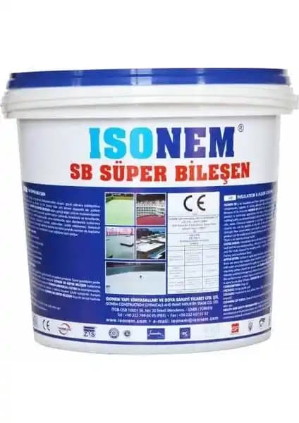 İsonem Sb Süper Bileşen Su Yalıtım Boyası: Dayanıklı ve Uzun Ömürlü Su İzolasyonu Çözümü