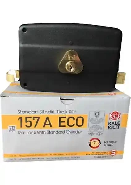 Kale Standart Silindirli Tirajlı Kilit 157A Eco Güvenlik ve Dayanıklılık Sunar