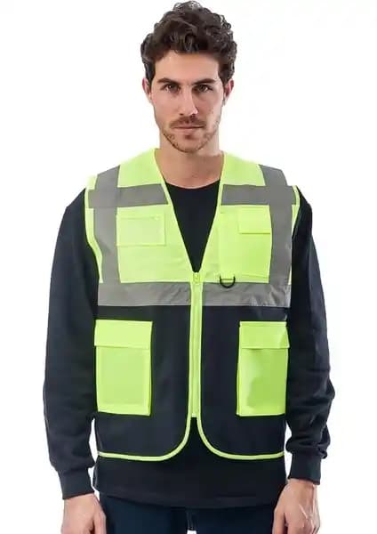 Kanca Mühendis İkaz Yeleği Güvenlik ve Görünürlüğü Artıran Tasarım Özellikleriyle