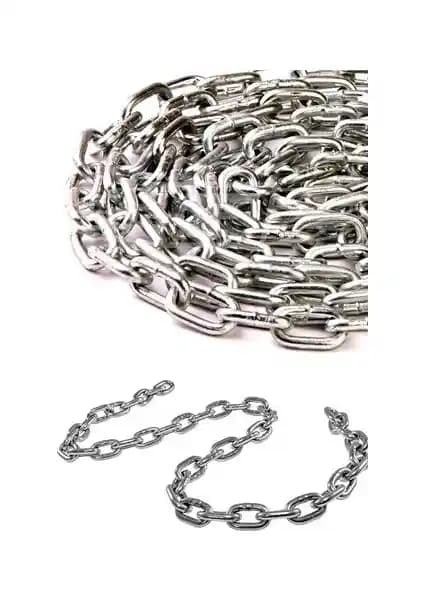 Kapeks Çelik Zincir Halat 3 mm x 3 m: Güç ve Dayanıklılık İçin Endüstriyel Çözüm