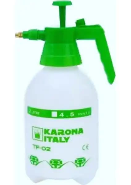 Karona Italy Püskürtme Makinesi 2 Litre Bahçe ve Bitki Bakımı İçin Pratik Çözüm