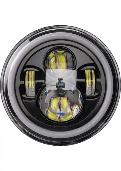 KKmoon 12V/24V 7 İnç LED Far: Dayanıklı, Su Geçirmez ve Yüksek Performanslı Araç Aydınlatması