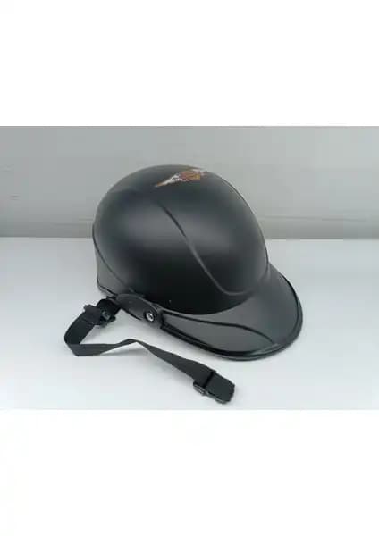 KT Helmet Yerli Üretim Mat Siyah Jokey Motosiklet Kaskı Güvenlik ve Şıklık Sunar