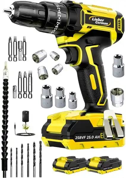 Lieber 256VF 20 Ah Çift Akülü Dual Şanzımanlı Elektrikli Matkap Özellikleri ve Değerlendirmesi
