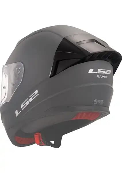 LS2 Rapid-Rapid 2 Yarış Spoiler: Dayanıklı ve Estetik Motosiklet Kask Aksesuarı