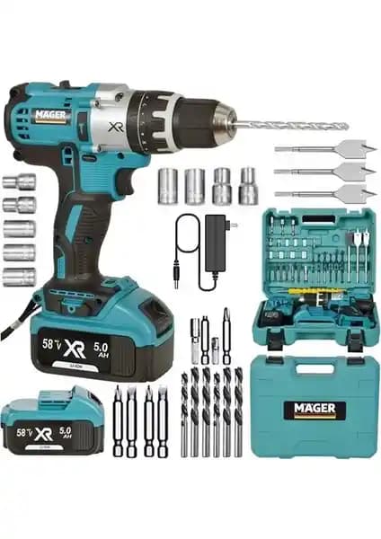 Mager Xr 58 Wat Darbeli Matkap: Yüksek Performanslı Çok Fonksiyonlu Güç Aracı