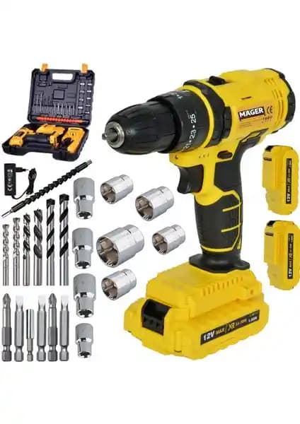 Mager YZ03 Yedek Akülü Darbeli Bakır Sargılı Matkap Özellikleri ve Kullanım Rehberi
