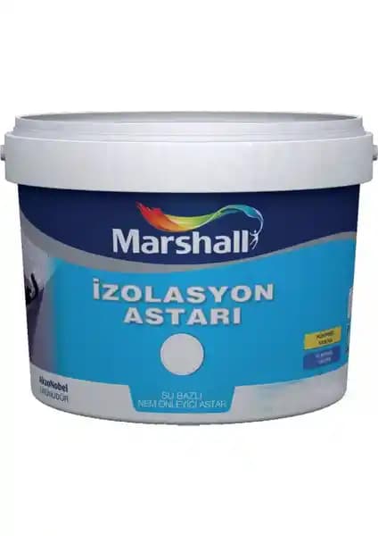 Marshall 1:7 Binder İzolasyon Astarı 2.5 Lt Çok Yönlü ve Çevre Dostu Performans Malzemesi