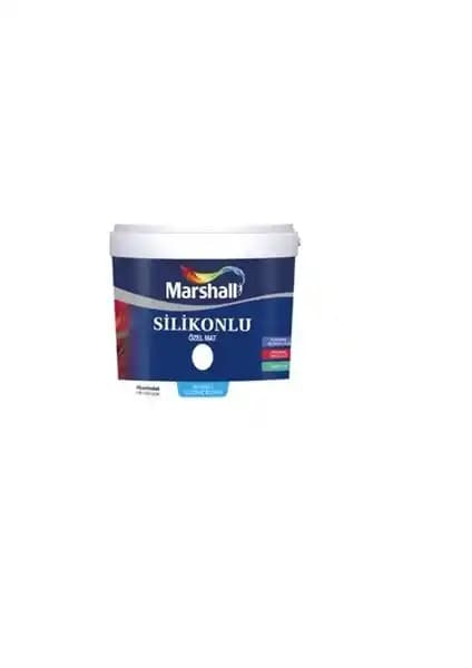 Marshall Silikonlu Özel Mat 2,5Lt Ayçekirdeği İç Mekan Boyası Detayları ve Özellikleri