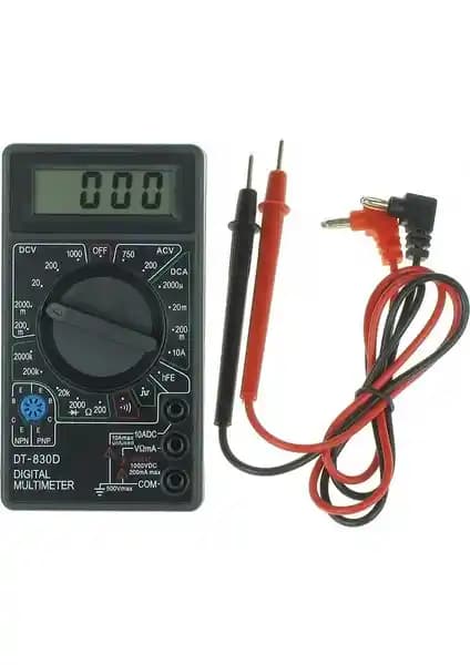 Marxlow DT-830D Dijital Multimetre ile Temel Elektrik Ölçümleri ve Uygulama Alanları