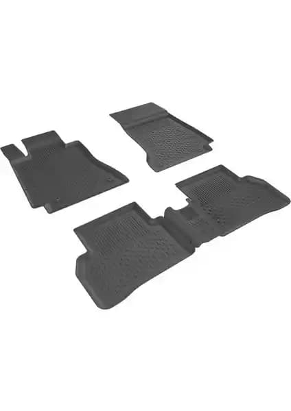 Mercedes-Benz C Serisi W204 İçin Siyah Paspaslar Dayanıklılık ve Şıklık Sunar