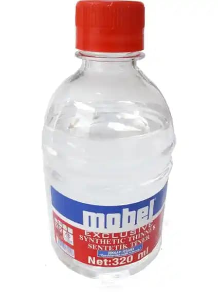 Mobel Sentetik Tiner 320 Ml: Yüksek Performanslı Çok Yönlü Boya Inceltici ve Temizleyici