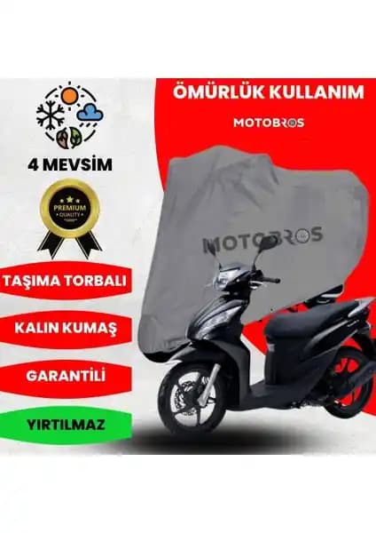 Motobros Honda Dio Motosiklet Brandası Günlük Kullanım İçin Güvenilir Koruma