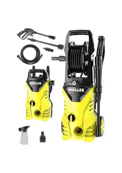 Müller Alman 150 Bar Max Bakır Sargılı Su Soğutmalı Profesyonel Yüksek Basınçlı Yıkama Makinesi Özellikleri ve Kullanım Alanları