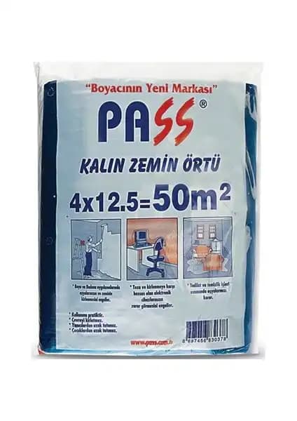 Pass Pas S Kalın Zemin Örtü 50 M2: Dayanıklı ve Güvenilir Yüzey Koruma Çözümü