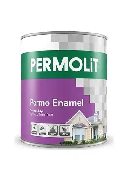 Permolit Enamel Sentetik Yağlı Boya Siyah 0,75 lt: Dayanıklı ve Estetik İç-Dış Mekan Boyası